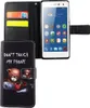 Handyhülle Tasche für Handy ZTE Blade L7 Schriftzug Bär mit Produktbild-Vorschau 1