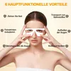 Rotlicht-Mikrostrom-Augenmassagegerät,3D-Kontur-Augenpflegeg Produktbild-Vorschau 6