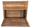 Multibox Hochbeet Holz 92x32x80cm mit Stauraum & Rollen Produktbild-Vorschau 3