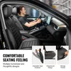 A man driving a car with seat covers installed. Produktbild-Vorschau