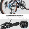RCB GK4 Faltbares Fahrrad 20 Zoll – Aluminiumrahmen, Produktbild-Vorschau 9