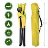 Camping-Klappstuhl von just be. gelb/Grun Produktbild-Vorschau 2
