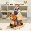 Kinder Schaukelpferd Baby Schaukeltier Rentier mit Produktbild-Vorschau 2