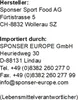 Sponser Amino 12500- 30x25 ml Cherry Produktbild-Vorschau 3