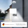 LED Außenleuchte mit Bewegungsmelder Schwenkbar Schwarz | Produktbild-Vorschau 7