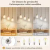 Suspension ZMH avec abat-jour en tissu, 3 lumières, table à Voir les images du produit 2