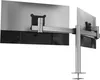 Uchwyt do monitora DURABLE 508623 srebrny na 2 monitory, Podgląd zdjęcia produktu 6