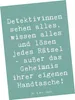Mr. & Mrs. Panda Postkarte Spruch Detektivin Rätsel - Produktbild-Vorschau 1