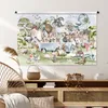 MuchoWow® Wandteppich Wandbehang Dschungel - Bus - Tiere - Produktbild-Vorschau 6