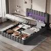 INONEFT Boxspringbed Bubble, 180x200 cm, met hydraulische Productafbeelding-voorbeeld 7