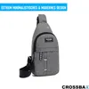 CROSSBAX Brusttasche Umhängetasche Schultertasche Crossbody Produktbild-Vorschau 2