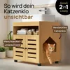 EASECAT Katzenschrank als Waschbeckenunterschrank – Produktbild-Vorschau 2