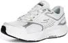 Skechers Sneakers 128606-WSL in White Leather/Silver Trim Náhled obrázku produktu 8