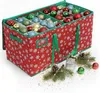 Relaxdays kerstbal opbergbox, voor 128 ballen, afmetingen Productafbeelding-voorbeeld 1