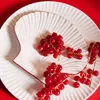 Dessertbord ByOn Shell Line, dolomiet, wit en rood Productafbeelding-voorbeeld 2