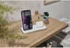 ZENS Triple Charger QI + Dock + Watch 10W Weiß (Apple QC Produktbild-Vorschau 5