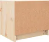 vidaXL Comodino 40x31x35,5 cm in legno di pino massiccio Anteprima dell’immagine prodotto 5