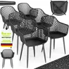Set di 6 sedie da giardino tillvex® resistenti alle Anteprima dell’immagine prodotto 1