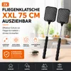 set de 6 tapettes à mouches XXL - extensible & noir - Voir les images du produit 3