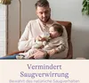 A father feeding his baby with a bottle. Voir les images du produit