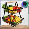 EDIBAZZAR | Dvoupatrový košík na ovoce a zeleninu z Náhled obrázku produktu 6