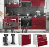 Meuble cuisine Vicco Fame-Line Rouge bordeaux Haute Voir les images du produit 3