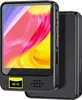 A black portable music player with a colorful screen and a yellow 'Hi-Fi' logo. Produktbild-Vorschau
