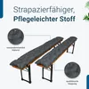 TexDeko® Garden 2er-Pack Bierbankauflagen gesteppt für Produktbild-Vorschau 3