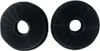 Two black charcoal filters for a kitchen hood. Podgląd zdjęcia produktu