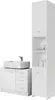 CASARIA® Set Mobili Bagno 2 Pezzi Arredamento Toilette Anteprima dell’immagine prodotto 1
