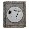 LED Filz Winterhaus mit Holzdach 2er Set inklusive Batterie Produktbild-Vorschau 4