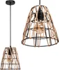 A product image showing a pendant lamp from two different angles, one full view and one close-up. Náhled obrázku produktu