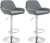 CLP 2er Set Barhocker Braga Kunstleder drehbar und Produktbild-Vorschau 2