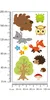 Muralo Wandsticker Schne Waldtiere und Blumen 100 x 200 cm Produktbild-Vorschau 2