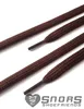 SNORS Schnürsenkel flach - DUNKELBRAUN - 6mm - 75cm Produktbild-Vorschau 2