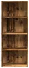 vidaXL Bücherregal Altholz-Optik 60x30x152 cm Holzwerkstoff Produktbild-Vorschau 4
