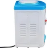 Side view of a white and blue water dispenser. Podgląd zdjęcia produktu