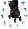 ABC Design Kombi-Kinderwagen Salsa 5 Air inkl. Babywanne Produktbild-Vorschau 38