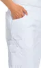 A close-up shot of a person's hand in the pocket of white cargo pants. Náhled obrázku produktu