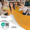 Tischdecke Klassisch-elegant Marmor Orange Rund 120cm Produktbild-Vorschau 9