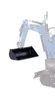 Scheppach Benzin Mini-Bagger EXC815 inkl. Böschungslöffel Produktbild-Vorschau 2