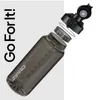 An exploded view of a water bottle with its cap and seal shown separately, against a light gray and white background. Anteprima dell’immagine prodotto