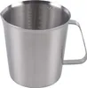 1L  Messbecher Edelstahl Küche Messbehälter  Meßkanne mit Produktbild-Vorschau 1