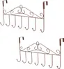 2er Set - 42,5cm Türgarderobe Metall für Montage über der Produktbild-Vorschau 1