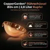 "CopperGarden®" Rührschüssel ø24 cm | 2,8 Liter Kupfer Produktbild-Vorschau 8