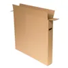 A brown cardboard box with handles, shown from a slight angle against a white background. Produktbild-Vorschau