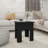 vidaXL Konferenční stolek černý 40x40x42 cm Materiál dřevo Náhled obrázku produktu 2