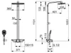Hansa HANSAEMOTION Duschsystem Brause-Thermostat-Batterie Produktbild-Vorschau 3