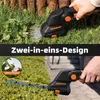 DOVAMAN 7,2V Akku-Grasschere mit DREI-Positionen-Griff, Produktbild-Vorschau 4