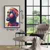 Plakat LeBron James - Plakat Koszykówka - Plakat Sportowiec Podgląd zdjęcia produktu 2